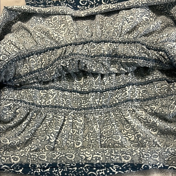 Women's Wonderly Blue Floral Top - Picture 6 of 7